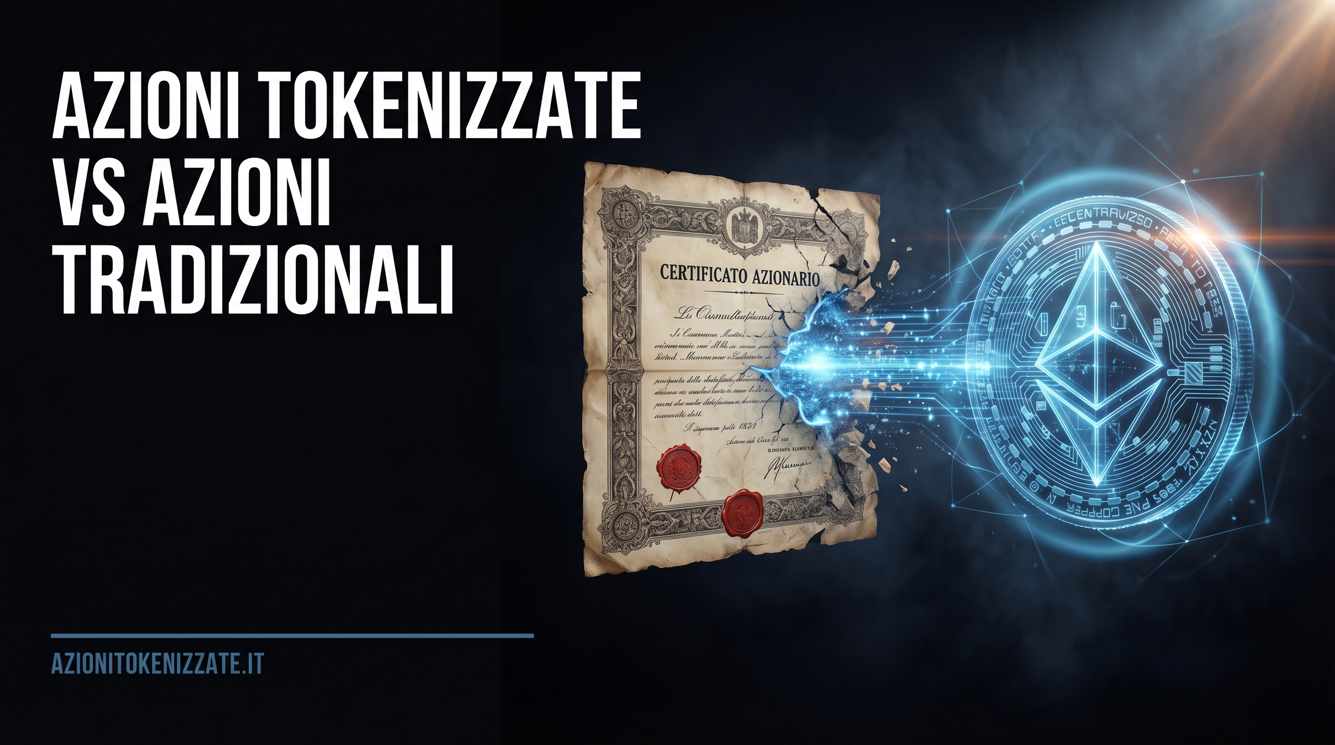 Azioni tokenizzate vs azioni tradizionali: le differenze che contano davvero