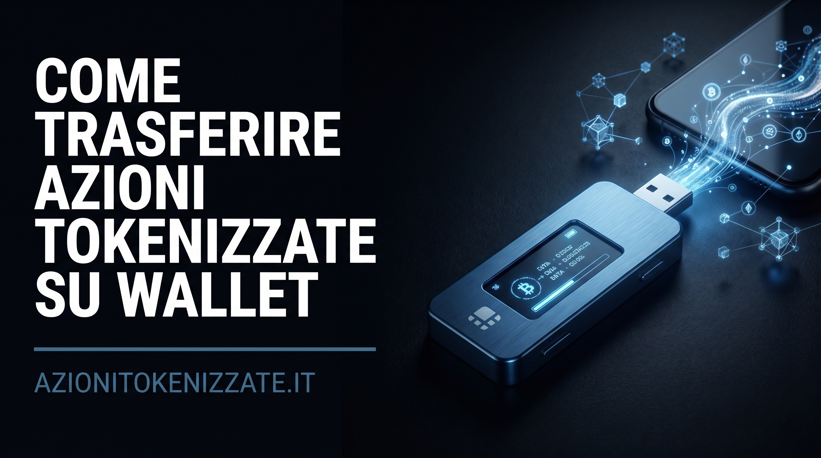 Come trasferire azioni tokenizzate su wallet: guida alla self custody